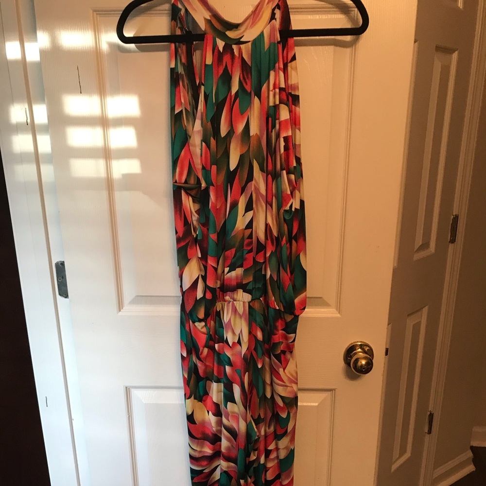 Colorful Print Jumpsuit